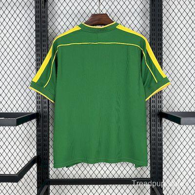 Retro 1998 Brazil Goalkeeper Green Jersey
