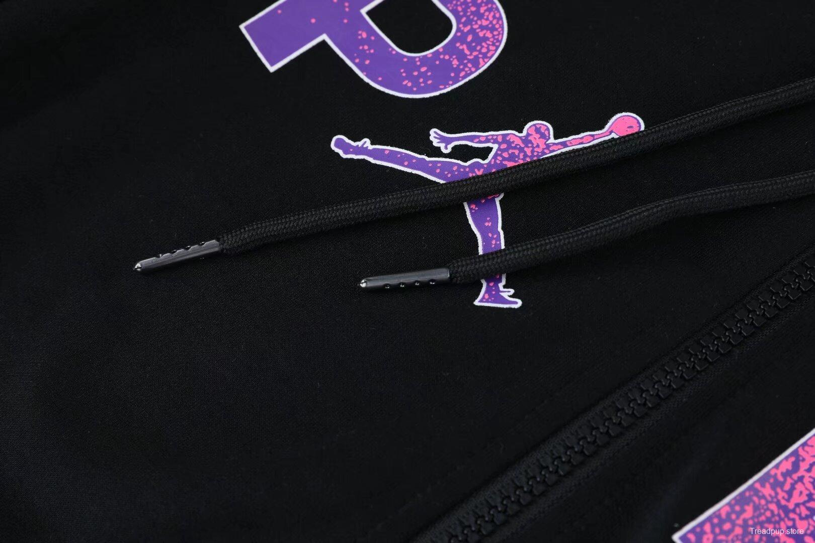 25/26 PSG Jordan Hoodie Full Zipper Jacket + Long Pants