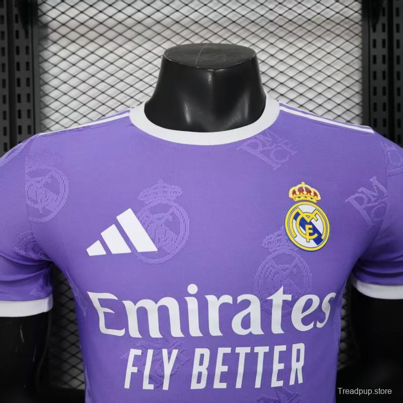 Player Version 25/26 Real Madrid Purple Special Jersey