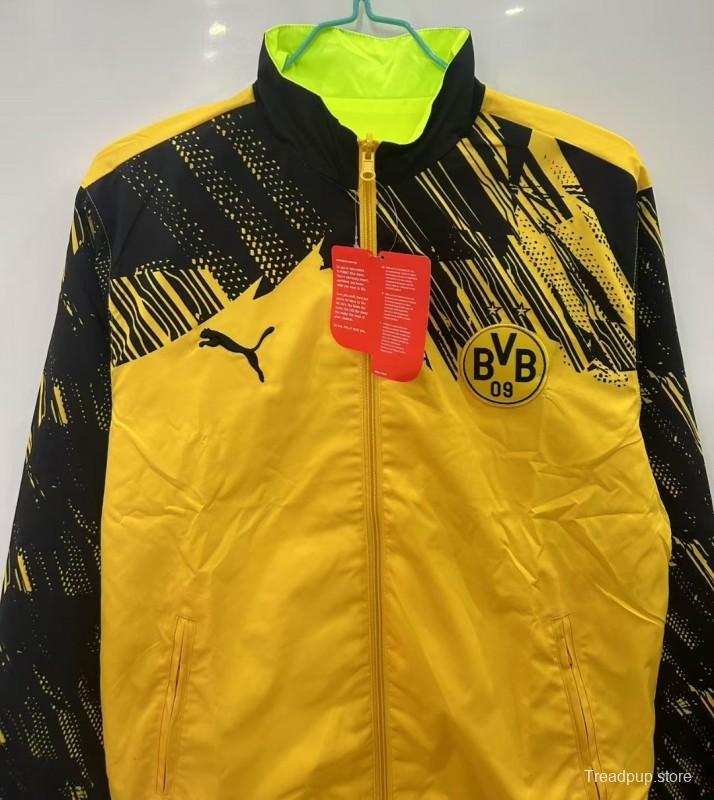 25/26 Borussia Dortmund Yellow Windbreaker
