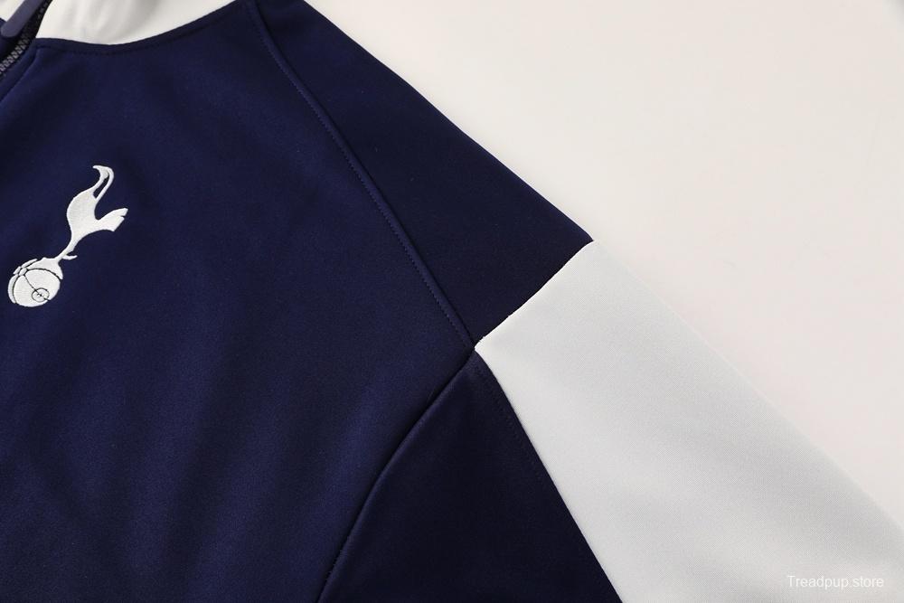 2025 NIKE Black/WHITE Full Zipper Jacket + Long Pants