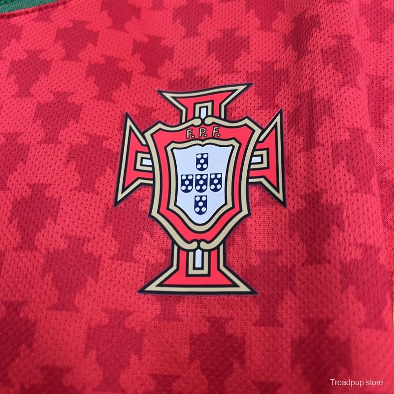 2004 Retro Portugal Home Jersey