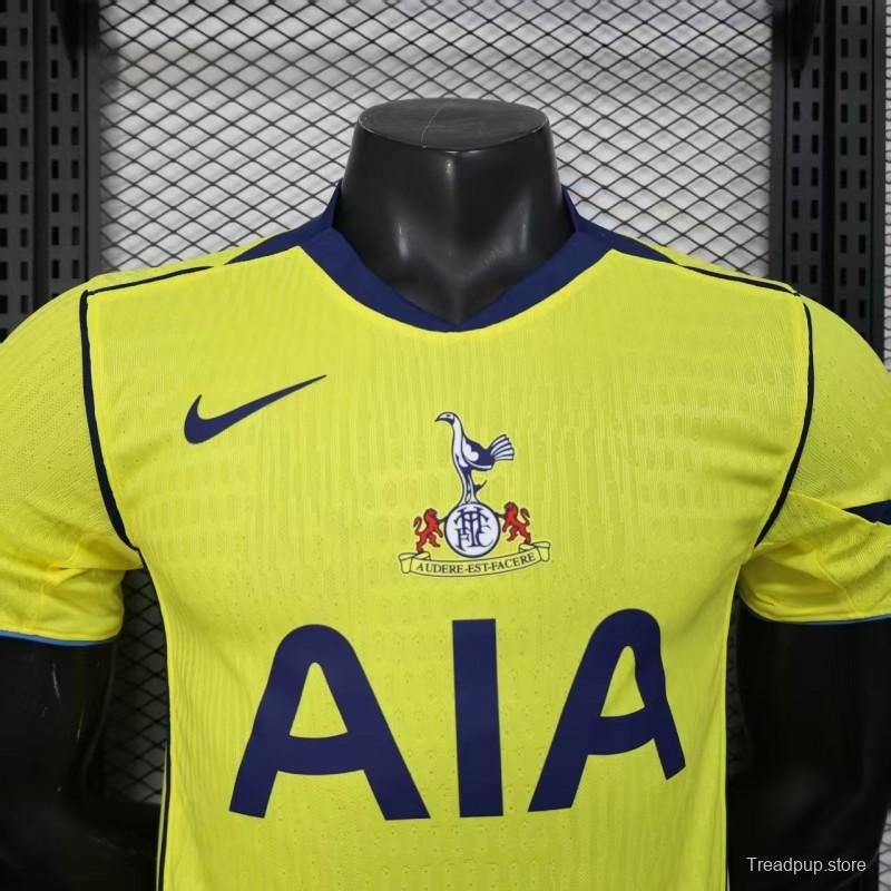 Player Version 25/26 Tottenham Hotspur Third Yellow Jersey