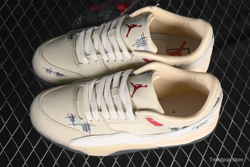 Nike Air Jordan Flight Court SP Retro Sports Sneakers - HQ2958-100