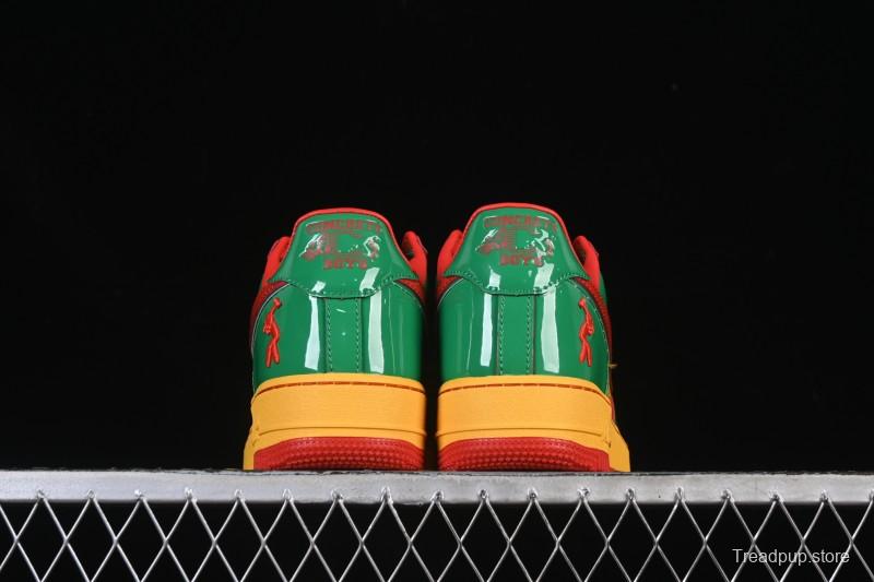 Nike Air Force 1 '07 Low Lil Yachty Collaboration Worker 2.0 Casual Sneakers - IH4383-300