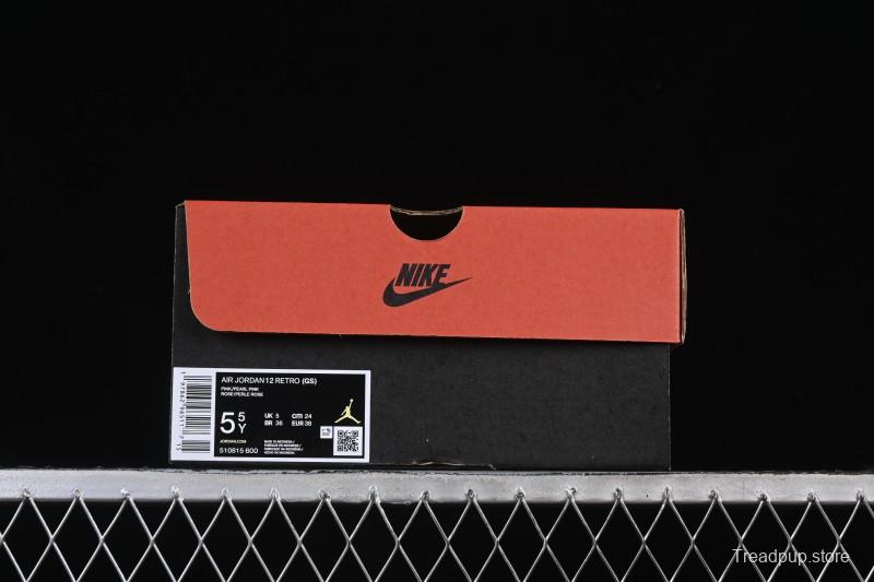 Nike Air Jordan 12 Retro Pearl Pink Basketball Shoes - 510815-600