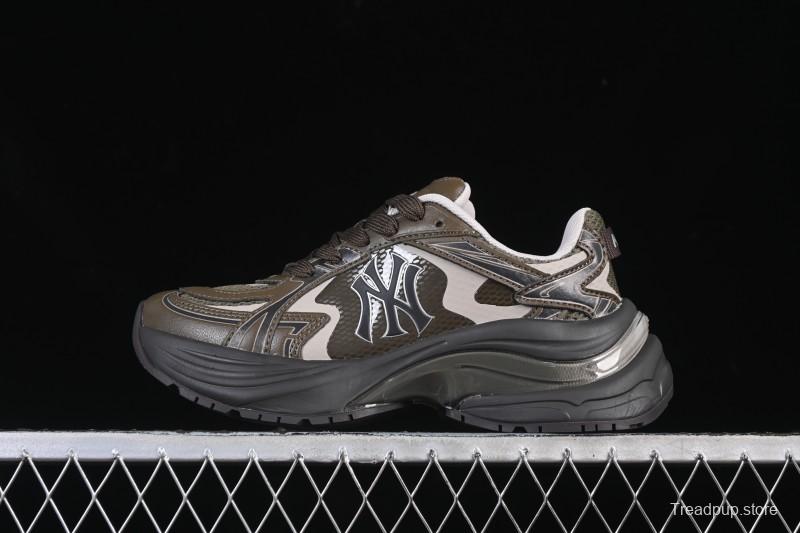 New York Yankees Chunky Curve Runner Enamel Thick Sole Casual Running Shoes - 3ARNSPE5N50BRS