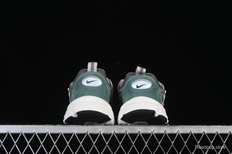 Nike P-6000 Retro Casual Sports Kids Shoes - Gray Green White Swoosh