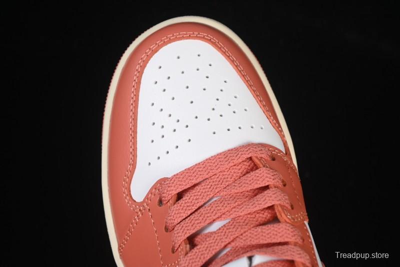 Nike Air Jordan 1 Mid AJ1 Orange Sunshine - DQ8426-180