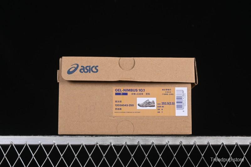 Asics Gel-Nimbus 10.1 Retro Breathable Cushioned Men's Running Shoes - 1203A543-250