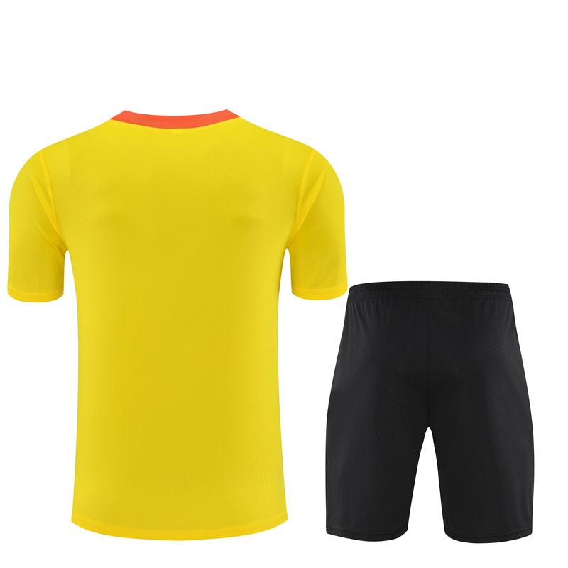 25/26 Brazil Yellow with XS Short Sleeve+Soccer Shorts