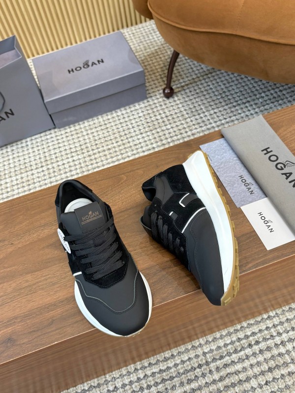 Hogan H-STRIPES Series Couple Thick Sole Dad Shoes Airship Shoes Casual Sports Shoes - AS00350