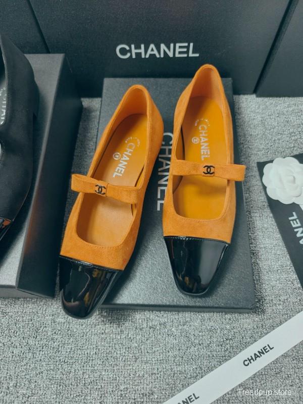 Chanel Classic Slingback Bow Flats - LY00290
