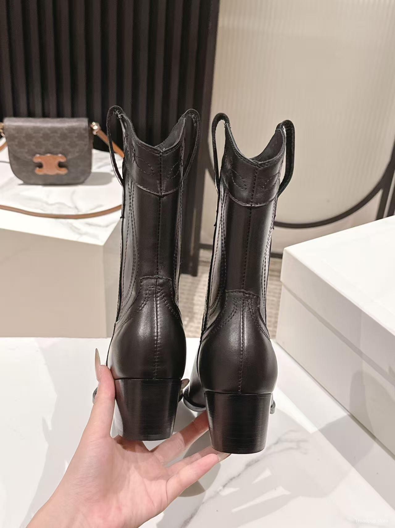 CELINE Fashion Boots 2025 SS Collection with Arch of Triumph Logo - LY00440