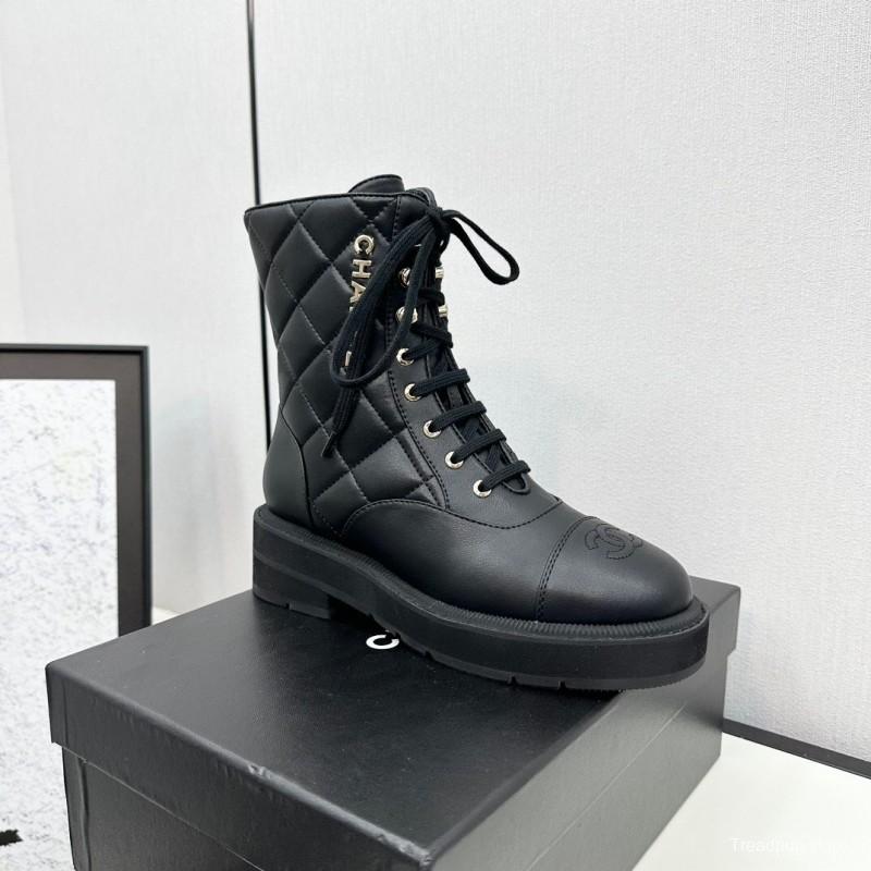 Chanel Fall/Winter Heavy-Duty Boots with Rubber Foam Sole - LY00380/LY00390