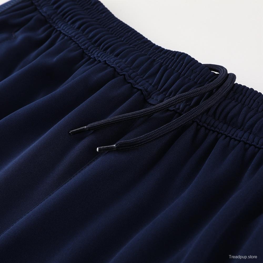 23/24 Ajax White S-2XL Half Zipper Jacket+Long Pants