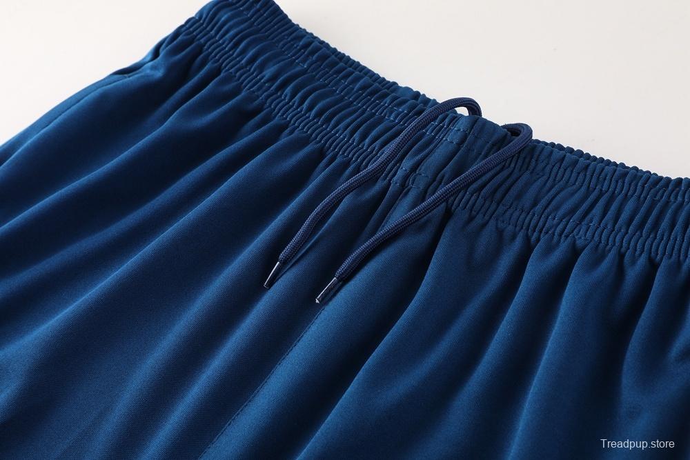 2025 Brazil Lake Green Half Zipper Jacket+Long Pants