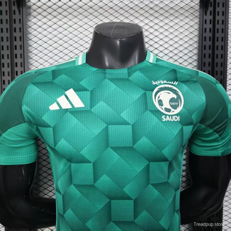 Player Version 2025 Saudi Arabia Home Jersey