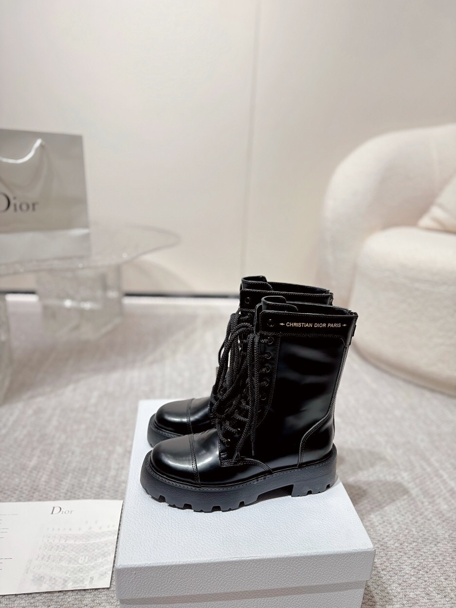 DIOR CHRONO Motorcycle Boots - LY00400