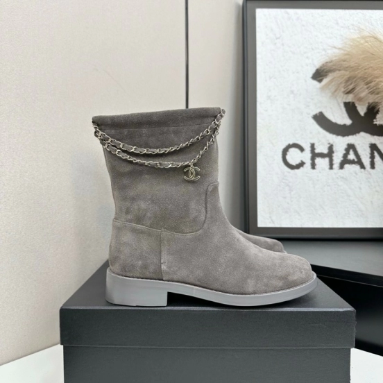 Chanel 2025 SS Short Boots Essential Autumn Winter Item - LY00420