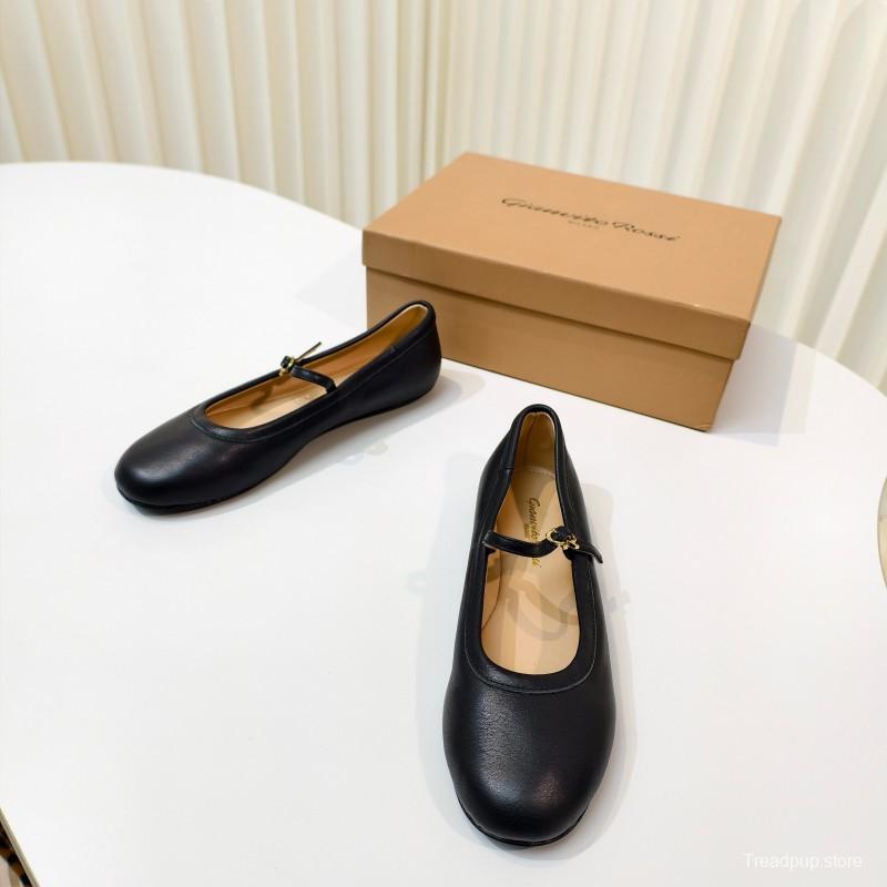 Gianvito Rossi Bohemian Style Flat Ballet Shoes - LY00310