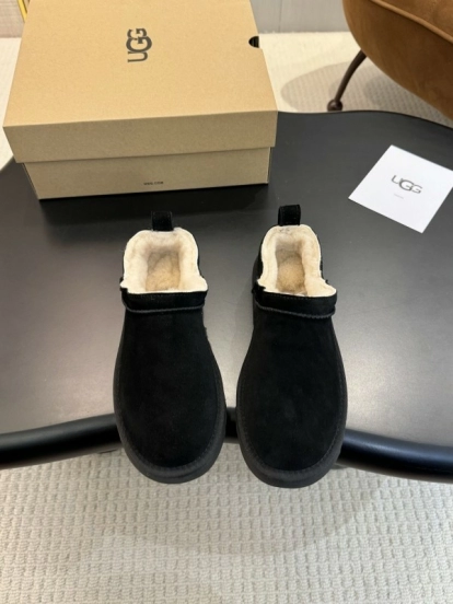 UGG 2025/SS Women's Ultra Mini Snow Boots Slip-On Wool Slippers - MJ00190