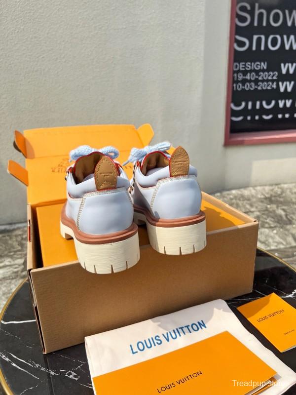 Louis Vuitton REMIX Lace-Up Derby Hiking Shoes - LY00340