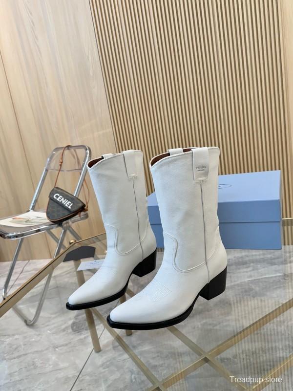 Prada Classic Pointed Toe Boots - LY00370/LY00440