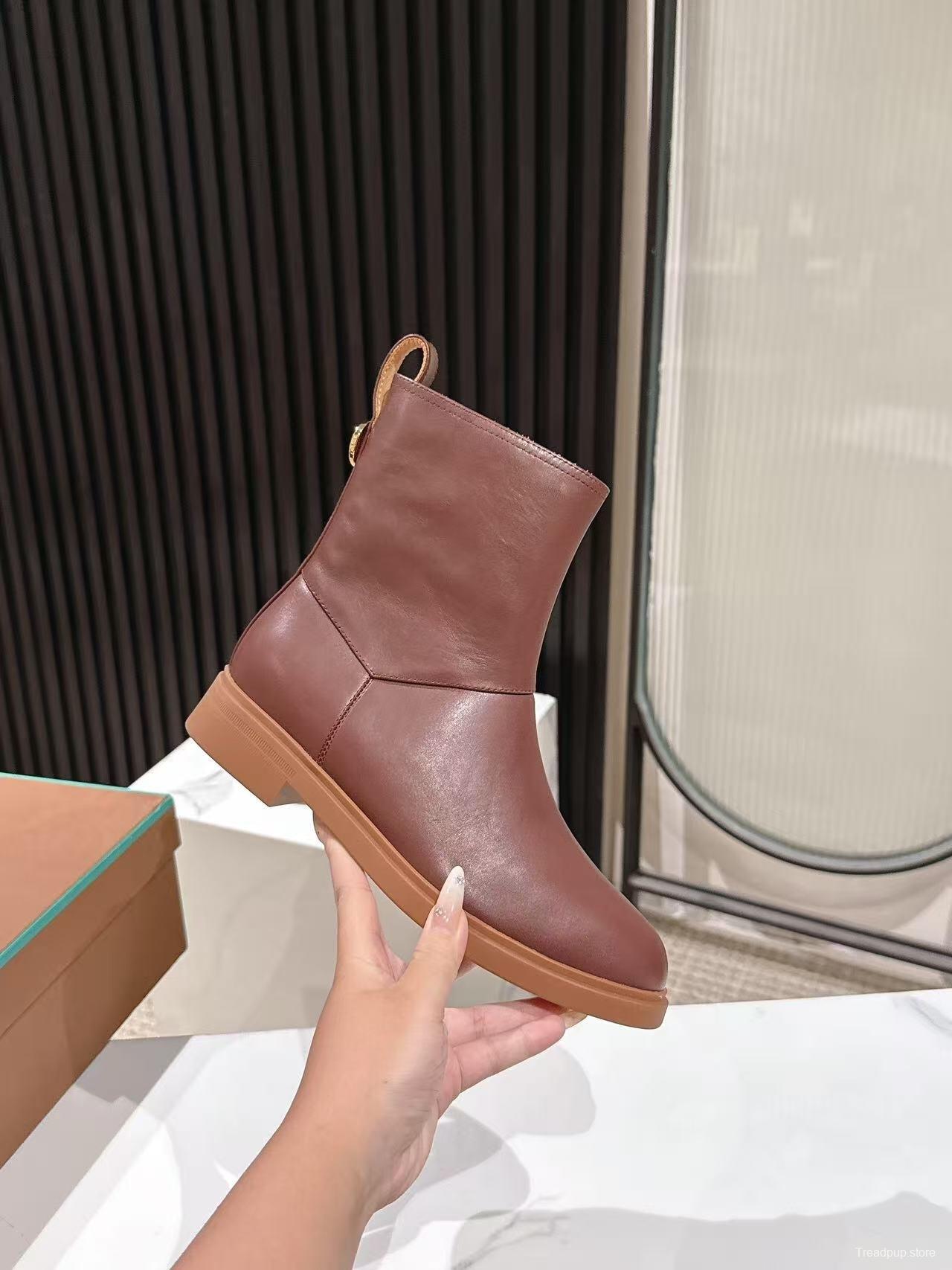 Loro Piana Fall/Winter 2025 Classic Old Money Style Ankle Boots - LY00370/LY00410