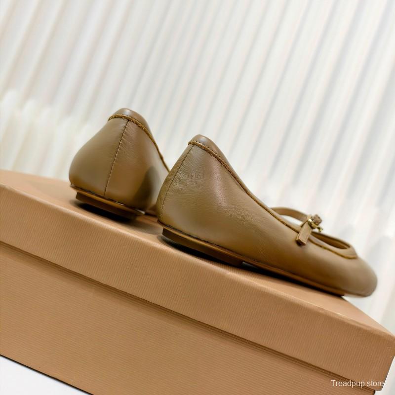 Gianvito Rossi Bohemian Style Flat Ballet Shoes - LY00310