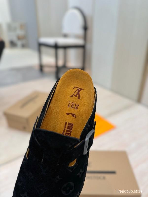 Louis Vuitton Louis Vuitton × BIRKENSTOCK Boston Soft Sole Mule Slippers - KFY00300