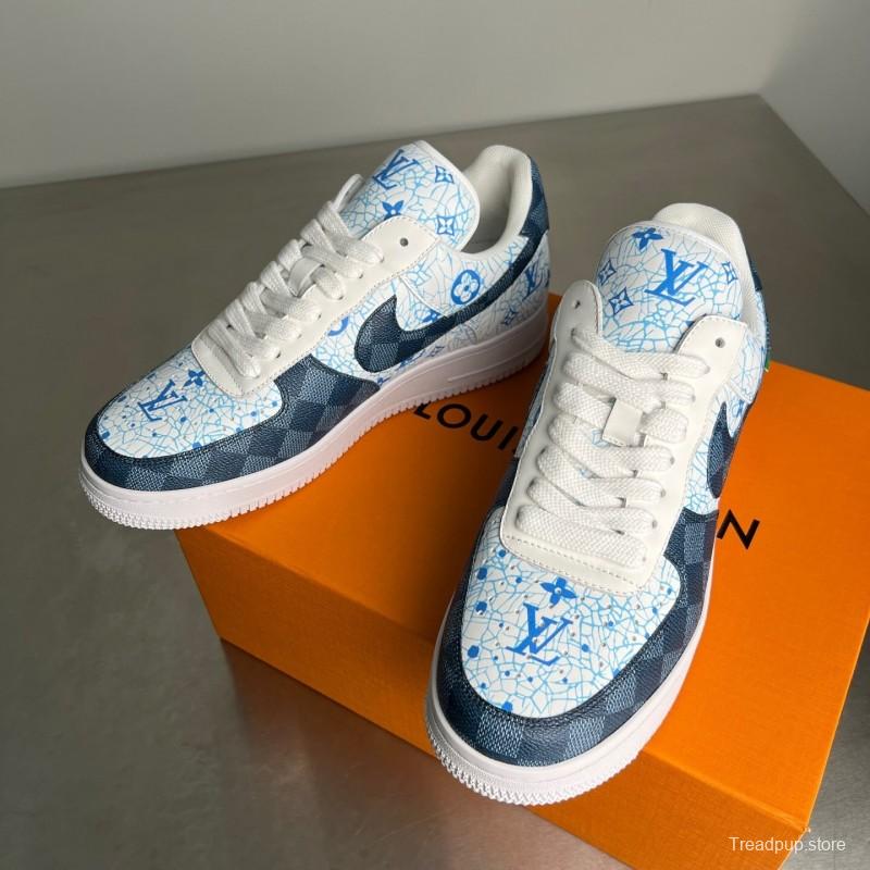 Nike Air Force Collaboration Top Athletic Sneakers - YC
