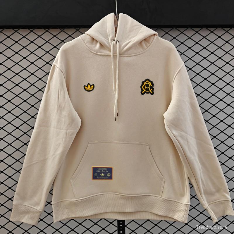 Adidas x Club America Retro Embroidered Logo Hoodie