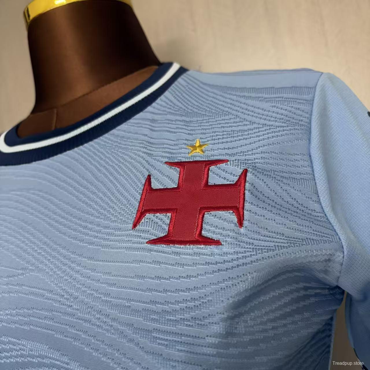 25/26 Women Vasco Da Gama Goalkeeper Blue Jersey