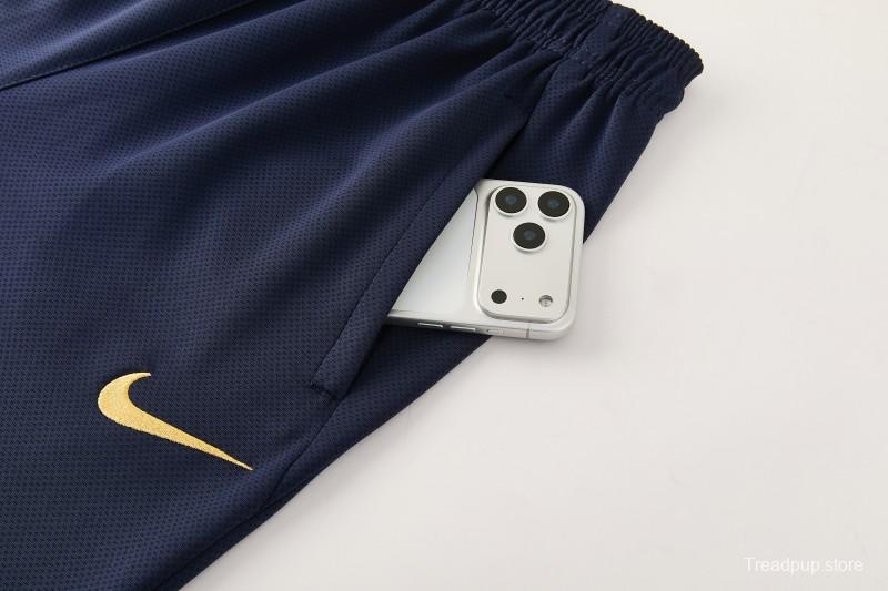 2026 NIKE Navy Full Zipper Jacket + Long Pants