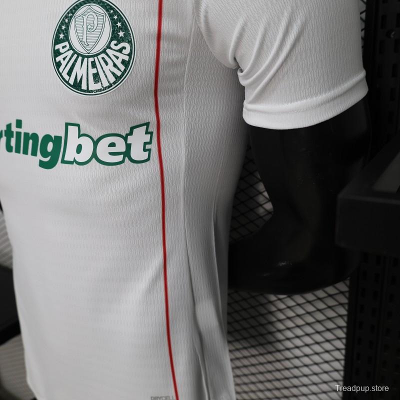Player Version 26/27 Palmeiras Away White Jersey