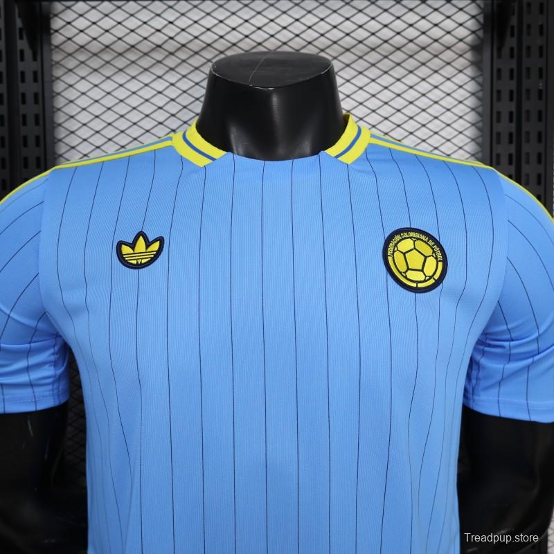 Player Version 2026 Colombia Blue Terrace Icons Jersey