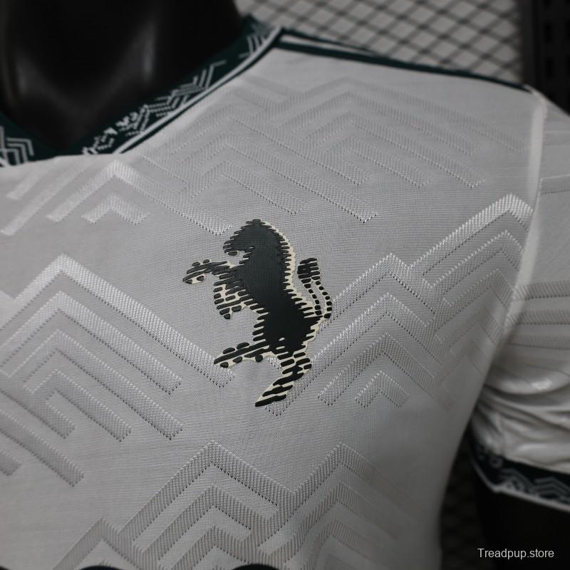 Player Version 26/27 Juventus White with Dark Green Special Edition Jersey