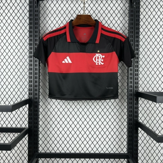 2026/27 Womens Flamengo Crop Top Home Jersey