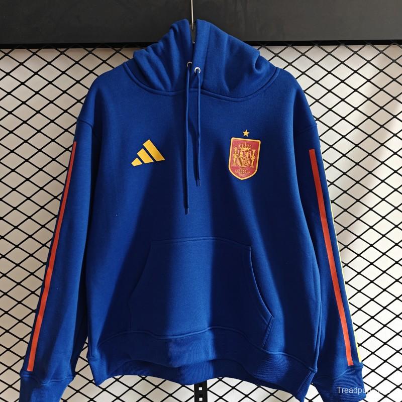 Player Version 2026  Spain Home   Fleece Hoodie 9 Colors