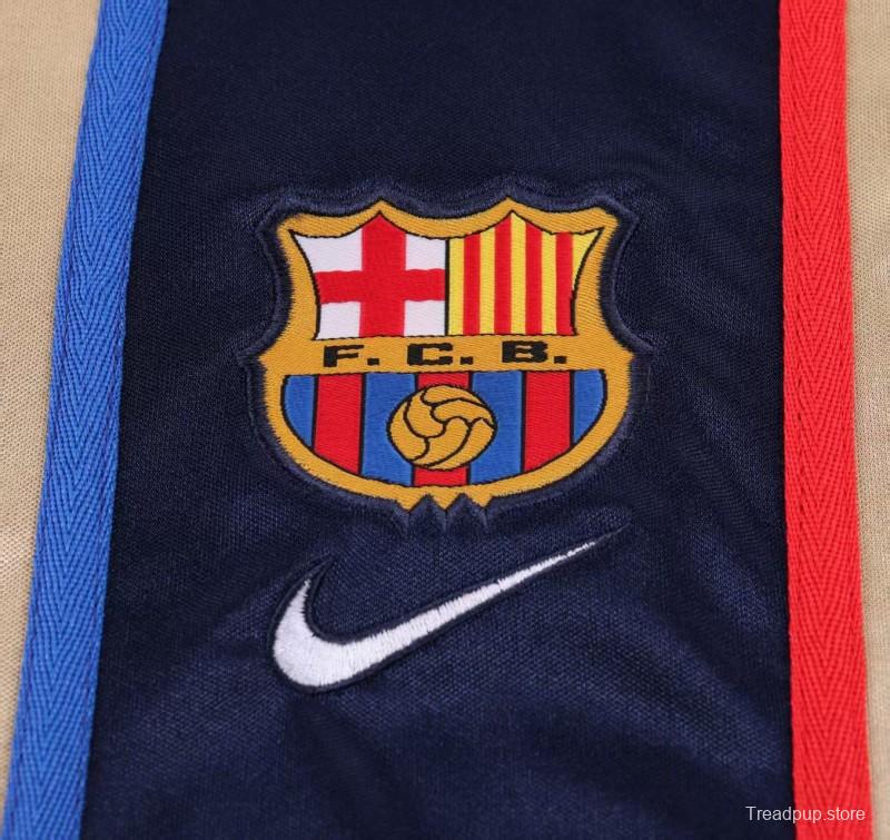 Retro Kids 01/02 Barcelona Away Jersey