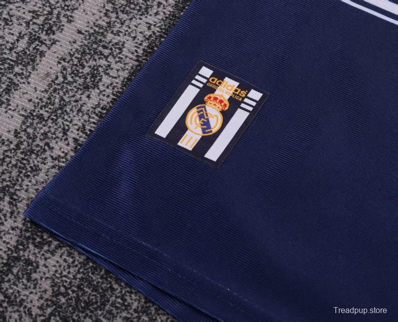 Retro Kids 98/99 Real Madrid Away Navy Jersey