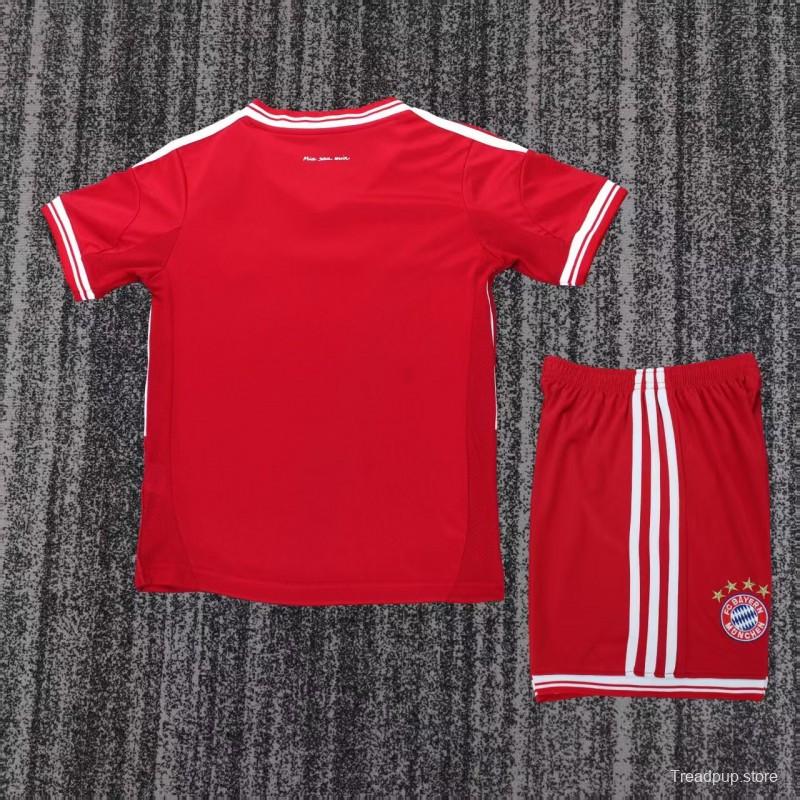 Retro Kids 13/14 Bayern Munich Home Jersey