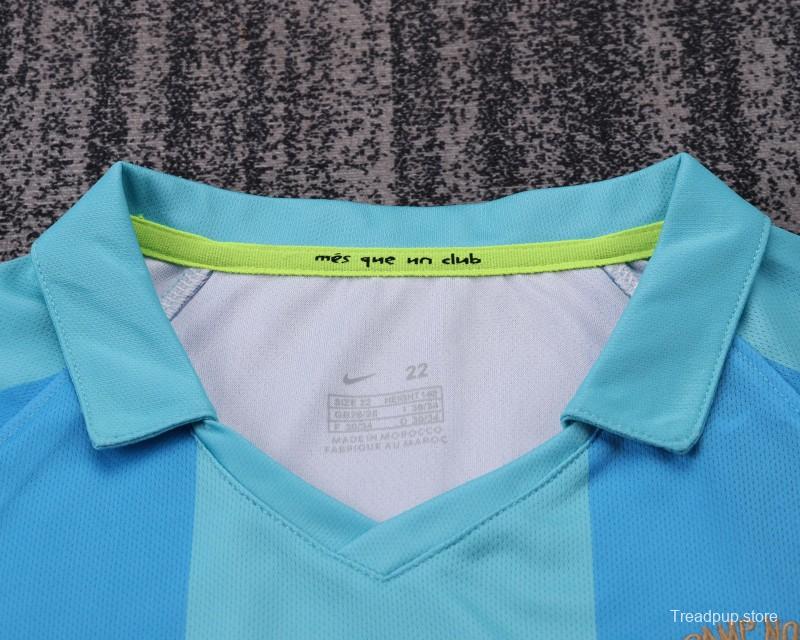 Retro Kids 07/08 FC Barcelona Away Jersey