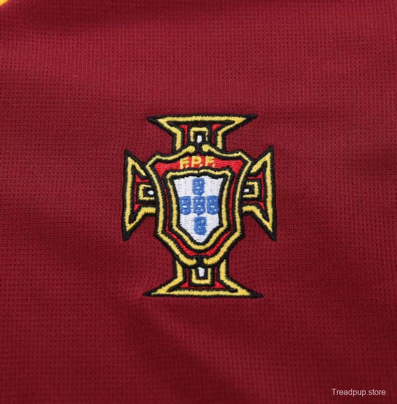 Retro Kids 2000 Portugal Home Jersey