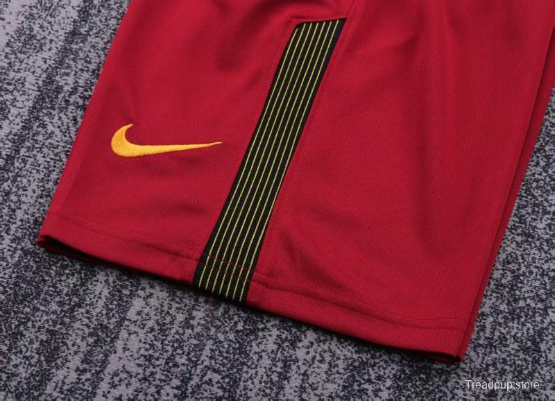 Retro Kids 17/18  AS Roma Home Jersey