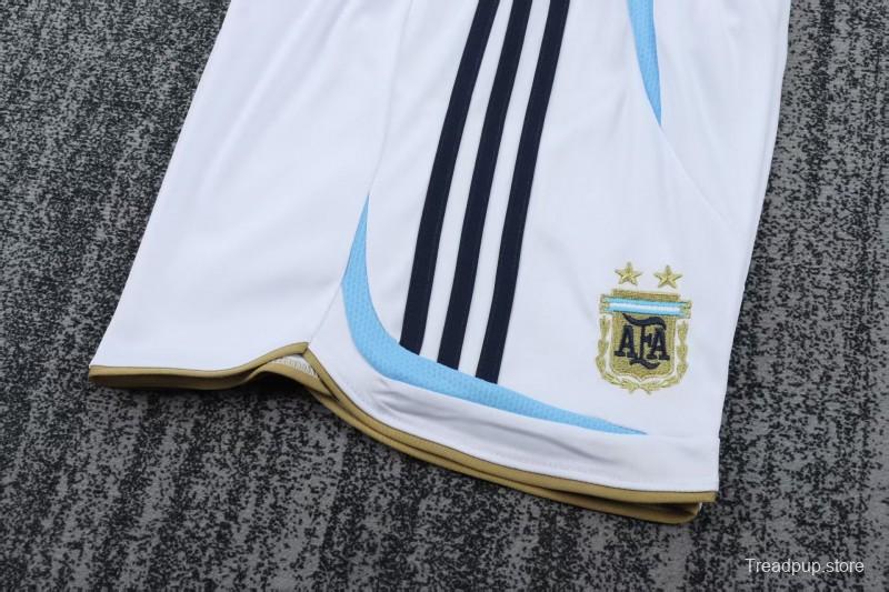 Retro Kids 2006 Argentina Away Jersey