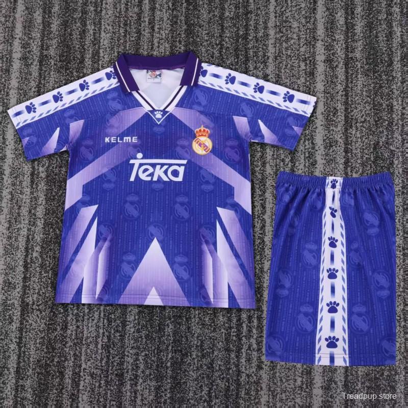 Retro Kids 96/97 Real Madrid Away Jersey