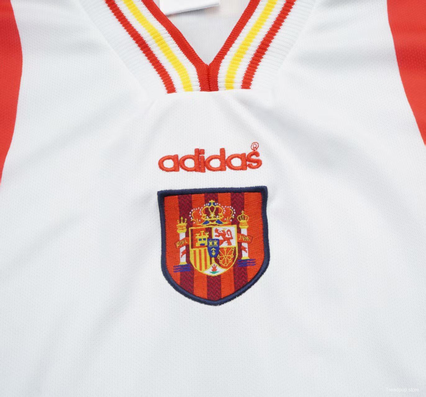 Retro Kids 1996  Spain Third WhiteJersey