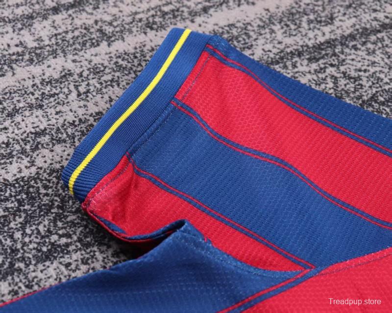 Retro Kids 09/10 FC Barcelona Home Jersey